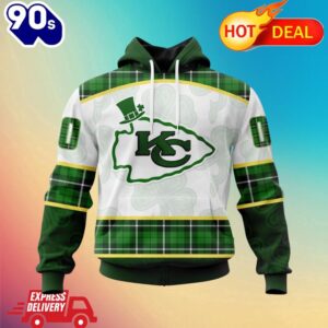 NFL Kansas City Chiefs Special Design For St. Patrick Day All Over Print Shirts