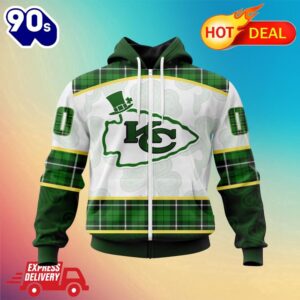 NFL Kansas City Chiefs Special Design For St. Patrick Day All Over Print Shirts