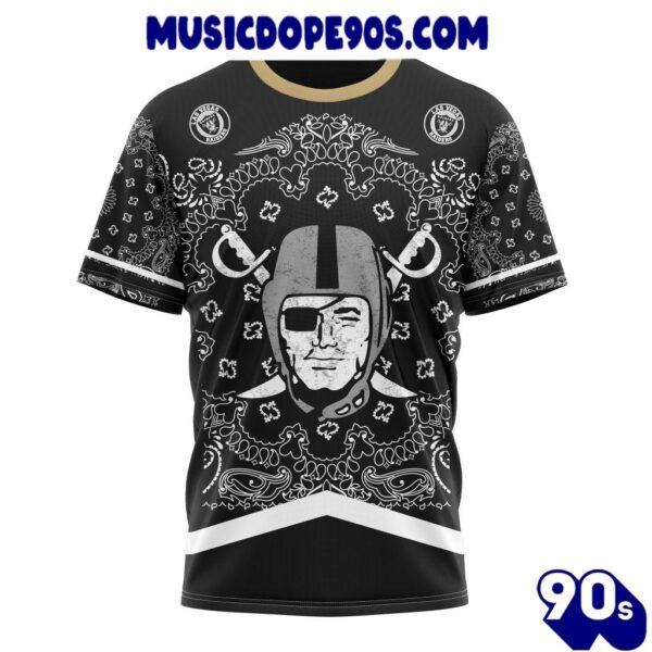 NFL Las Vegas Raiders Custom Name Number Classic Style T-Shirt