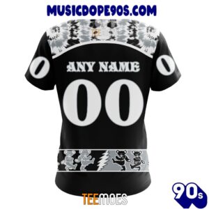 NFL Las Vegas Raiders Custom Name Number Grateful Dead T-Shirt