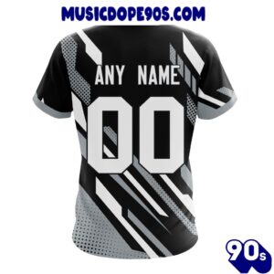 NFL Las Vegas Raiders Custom Name Number MotoCross Concept T-Shirt