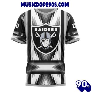 NFL Las Vegas Raiders Custom Name Number Native Concepts T-Shirt