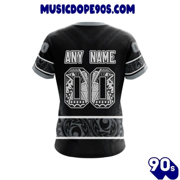 NFL Las Vegas Raiders Custom Name Number Native With Samoa Culture T-Shirt