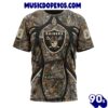 NFL Las Vegas Raiders Custom Name Number Special Hunting Camo T-Shirt