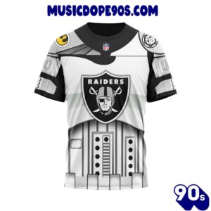 NFL Las Vegas Raiders Custom Name Number Star Wars T-Shirt