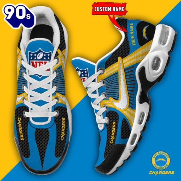 NFL Los Angeles Chargers Football Team Custom Max Plus Shoes