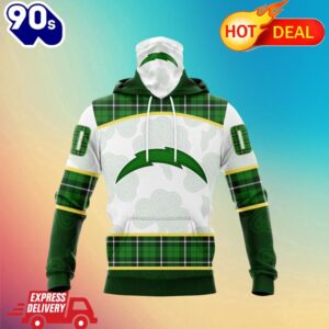 NFL Los Angeles Chargers Special Design For St. Patrick Day All Over Print Shirts