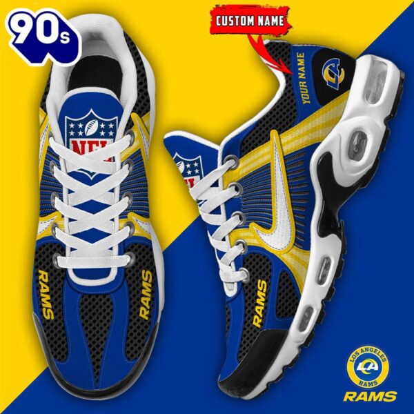 NFL Los Angeles Rams Football Team Custom Max Plus Shoes