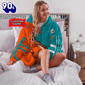 NFL Miami Dolphins Custom Huggle…