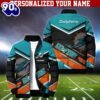 NFL Miami Dolphins Puffer Jacket Personalized Your Name – Sport Puffer Jacket