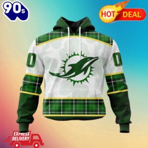 NFL Miami Dolphins Special Design For St. Patrick Day All Over Print Shirts