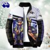 NFL Mickey And Minnie Baltimore Ravens Puffer Jacket Custom