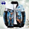 NFL Mickey And Minnie Detroit Lions Puffer Jacket Custom