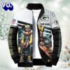 NFL Mickey And Minnie Green Bay Packers Puffer Jacket Custom