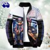 NFL Mickey And Minnie New York Giants Puffer Jacket Custom