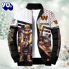 NFL Mickey And Minnie Washington Commanders Puffer Jacket Custom