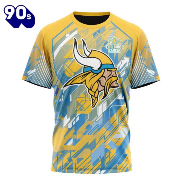 NFL Minnesota Vikings Childhood Cancers T-Shirt