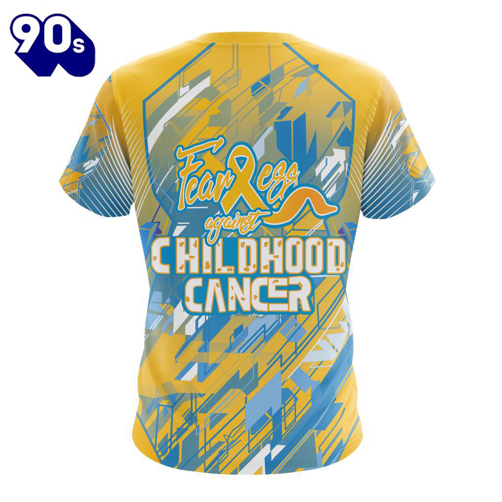 NFL Minnesota Vikings Childhood Cancers T-Shirt NFL Minnesota Vikings Childhood Cancers T-Shirt