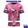 NFL Minnesota Vikings Custom Name Number Pink Breast Cancer T-Shirt