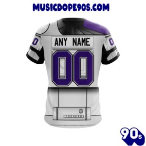 NFL Minnesota Vikings Custom Name Number Star Wars T-Shirt