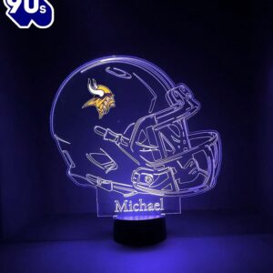 Custom Name NFL Minnesota Vikings…