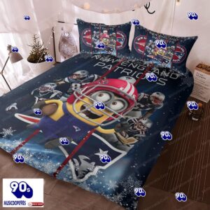 NFL New England Patriots Minion Bedding Sets