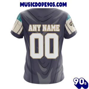 NFL New Orleans Saints Custom Name Number Mandalorian And Baby Yoda T-Shirt