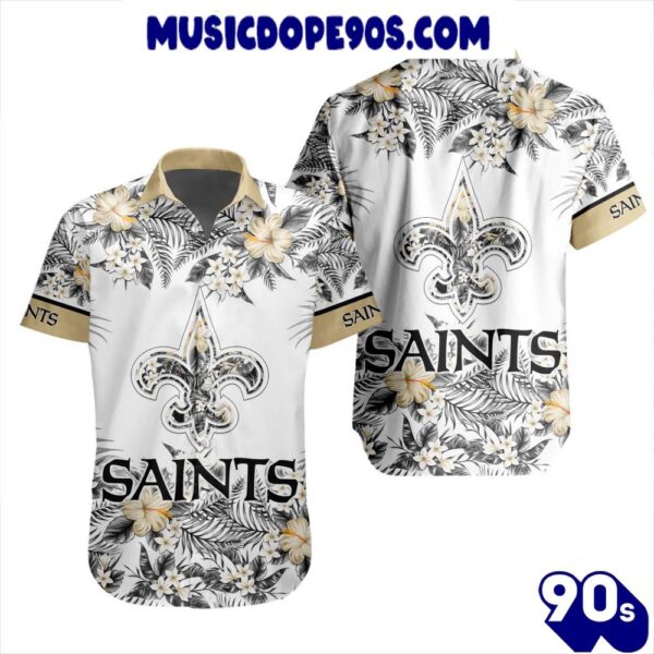 NFL New Orleans Saints Special Floral Hawaiian Shirt