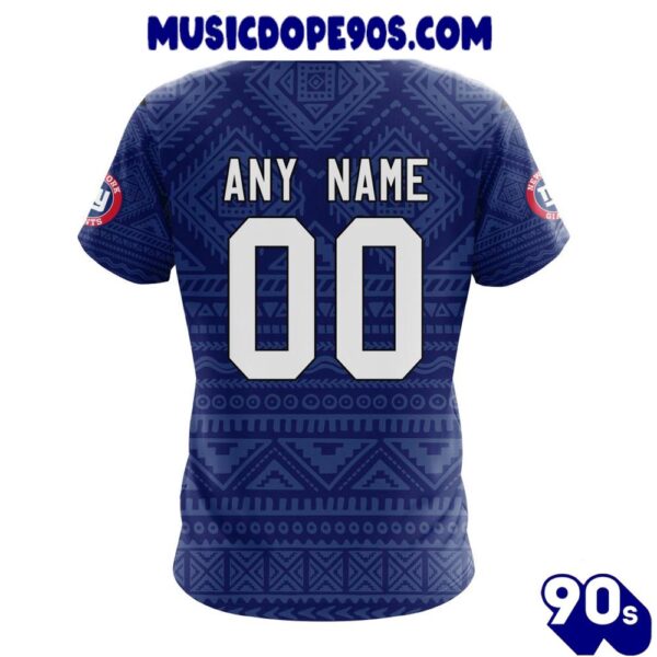 NFL New York Giants Custom Name Number Kits For Dia De Muertos T-Shirt