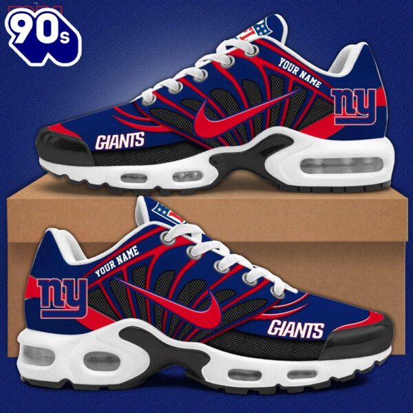 NFL New York Giants Football Team Sport TN Shoes Cr – Custom Name