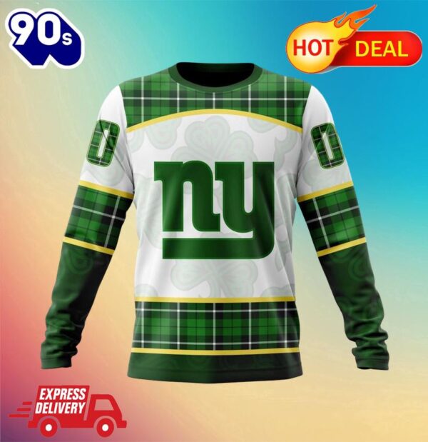 NFL New York Giants Special Design For St. Patrick Day All Over Print Shirts