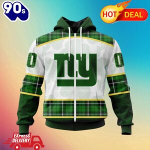 NFL New York Giants Special Design For St. Patrick Day All Over Print Shirts