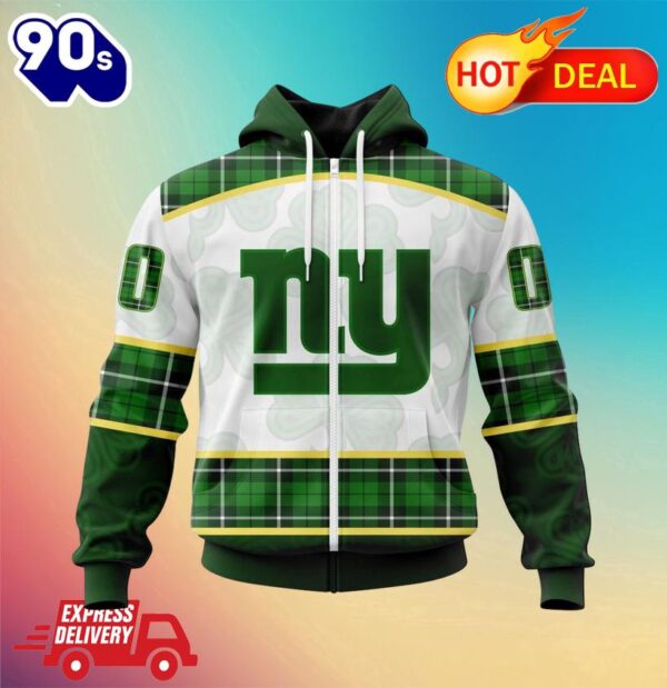 NFL New York Giants Special Design For St. Patrick Day All Over Print Shirts