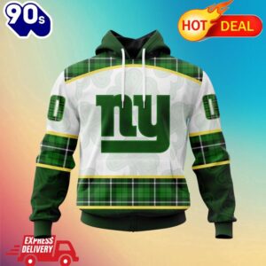 NFL New York Giants Special Design For St. Patrick Day All Over Print Shirts