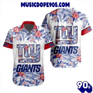 NFL New York Giants Special Floral Hawaiian Shirt