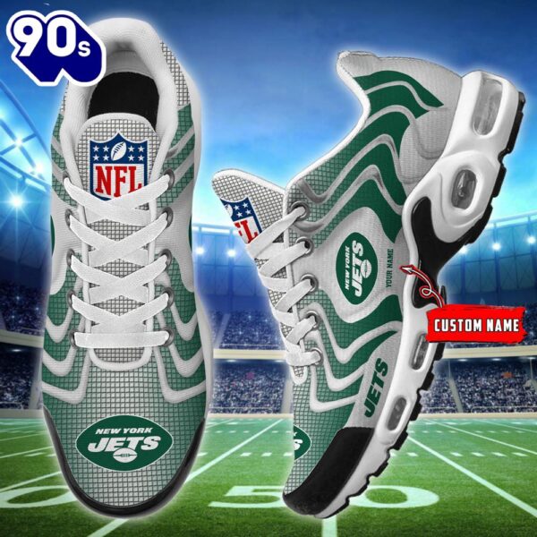 NFL New York Jets Football Team TN Shoes – Custom Name