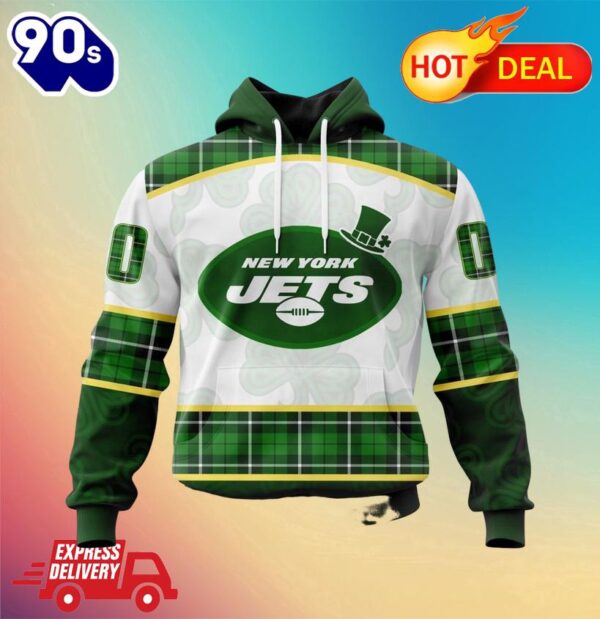 NFL New York Jets Special Design For St. Patrick Day All Over Print Shirts