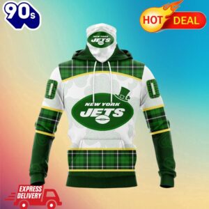 NFL New York Jets Special Design For St. Patrick Day All Over Print Shirts