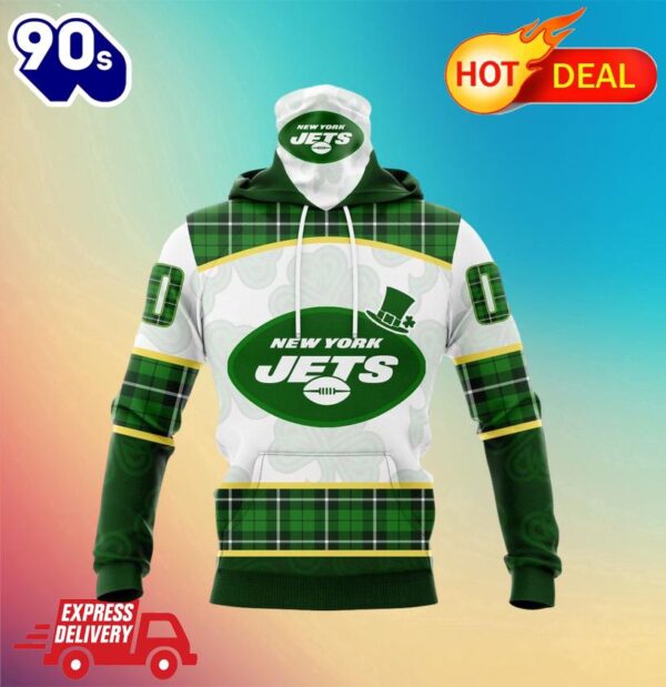 NFL New York Jets Special Design For St. Patrick Day All Over Print Shirts