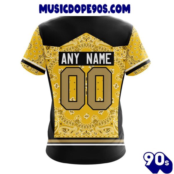 NFL Pittsburgh Steelers Custom Name Number Classic Style T-Shirt