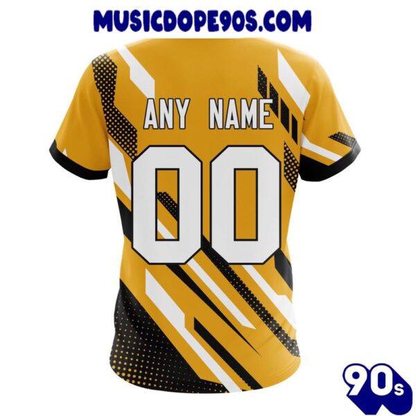 NFL Pittsburgh Steelers Custom Name Number MotoCross Concept T-Shirt