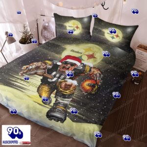 NFL Pittsburgh Steelers Logo Christmas Bedding Sets