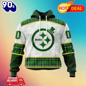 NFL Pittsburgh Steelers Special Design For St. Patrick Day All Over Print Shirts