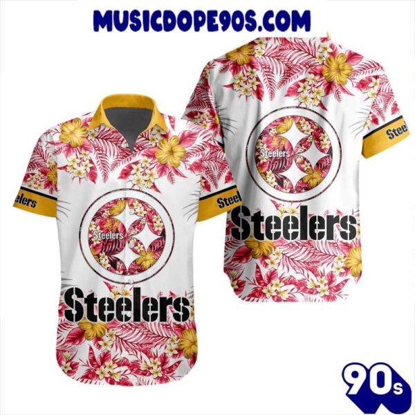 NFL Pittsburgh Steelers Special Floral Hawaiian Shirt