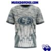 NFL San Francisco 49ers Custom Name Number Honor US Air Force Veterans T-Shirt