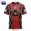 NFL San Francisco 49ers Custom Name Number Spider Man T-Shirt