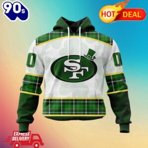 NFL San Francisco 49ers Special Design For St. Patrick Day All Over Print Shirts