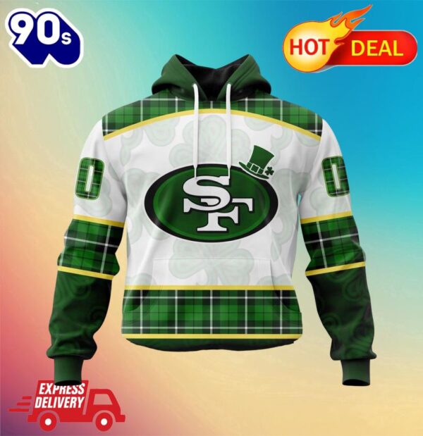 NFL San Francisco 49ers Special Design For St. Patrick Day All Over Print Shirts