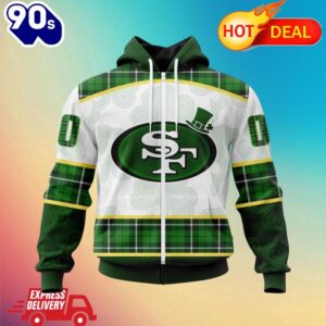 NFL San Francisco 49ers Special Design For St. Patrick Day All Over Print Shirts