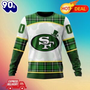 NFL San Francisco 49ers Special Design For St. Patrick Day All Over Print Shirts